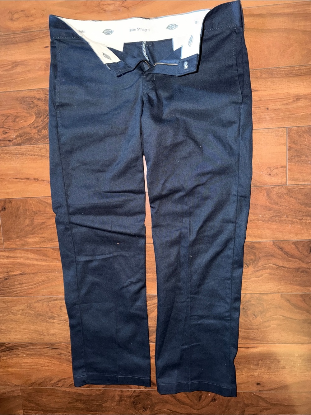 Dickies Men's Navy Slim Straight 32x30 Pants